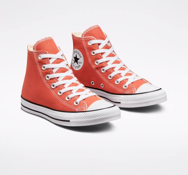 Boty Vysoké Converse Chuck Taylor All Star Seasonal Color Oranžové | CV-543KCH