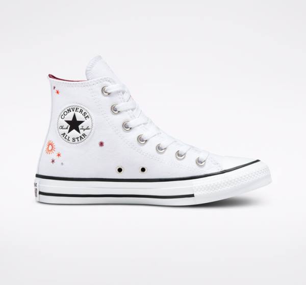 Boty Vysoké Converse Chuck Taylor All Star You Are On The Right Path Bílé | CV-591TOA