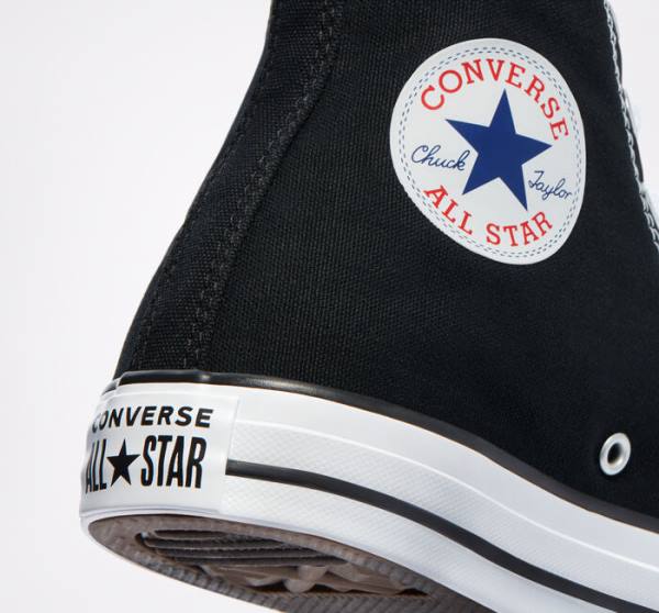 Boty Vysoké Converse Chuck Taylor All Star Black Černé | CV-701ZUG