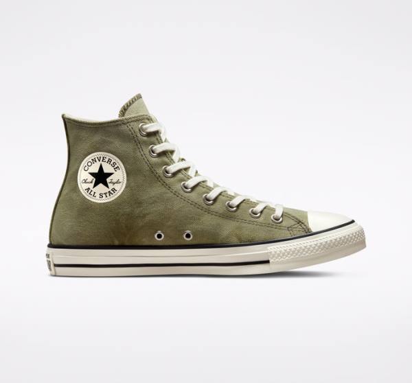 Boty Vysoké Converse Chuck Taylor All Star Washed Platene Světle | CV-709IKQ