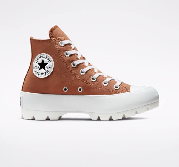 Boty Vysoké Converse Chuck Taylor All Star Lugged Seasonal Color Bílé Černé | CV-825JQO