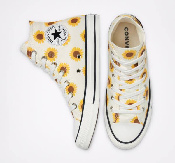 Boty Vysoké Converse Chuck Taylor All Star Summer Spirit Hnědé | CV-960WHL