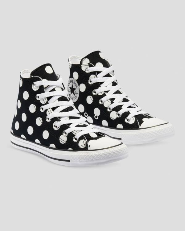 Boty Vysoké Converse Chuck Taylor All Star Glitter Shine Černé | CV-964ISZ