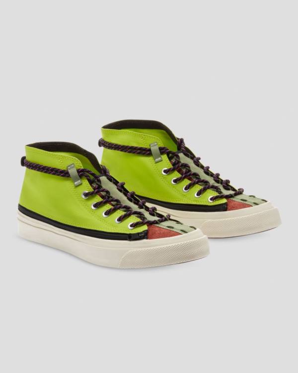 Boty Vysoké Converse Deck Star Zip Pale Putty Zelene | CV-601IJX