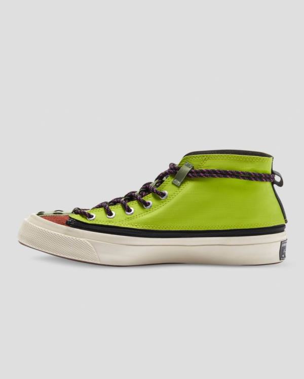 Boty Vysoké Converse Deck Star Zip Pale Putty Zelene | CV-601IJX