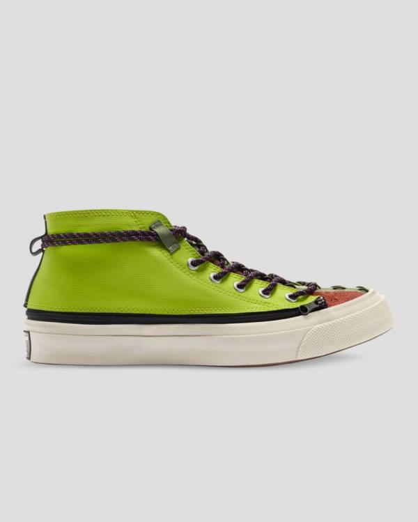 Boty Vysoké Converse Deck Star Zip Pale Putty Zelene | CV-601IJX