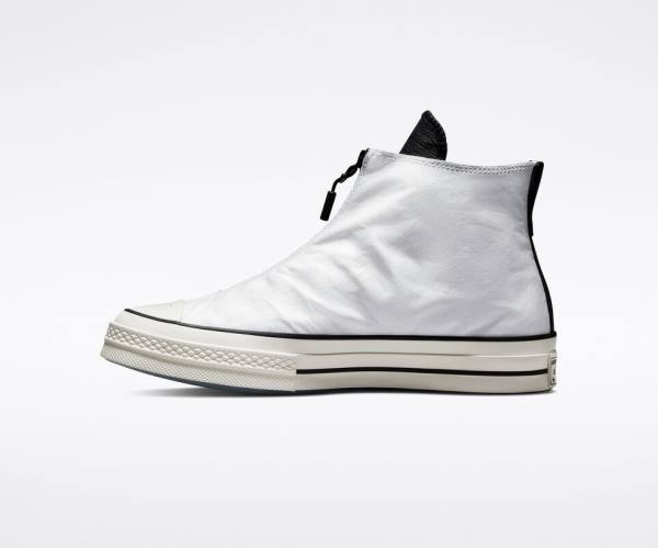 Boty Vysoké Converse Joshua Vides Chuck 70 Bílé Černé | CV-328BXY