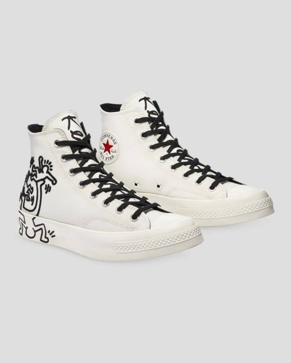 Boty Vysoké Converse Keith Haring Chuck 70 Béžový | CV-065NQI