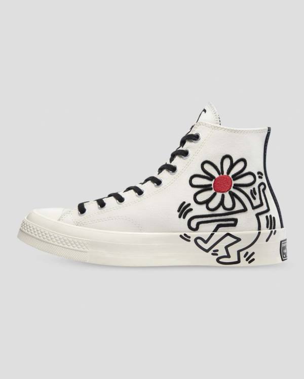 Boty Vysoké Converse Keith Haring Chuck 70 Béžový | CV-065NQI