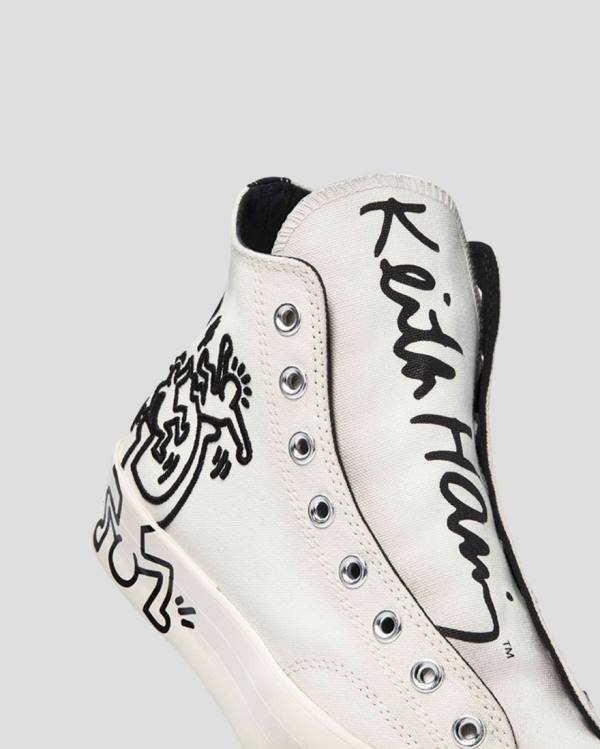 Boty Vysoké Converse Keith Haring Chuck 70 Béžový | CV-065NQI