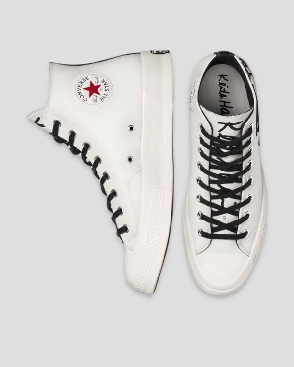 Boty Vysoké Converse Keith Haring Chuck 70 Béžový | CV-512VQX