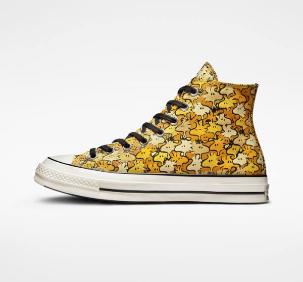 Boty Vysoké Converse Peanuts Chuck 70 Žluté Zlaté | CV-125FGQ