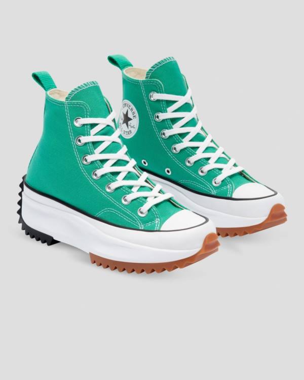 Boty Vysoké Converse Run Star Hike Seasonal Colour Zelene | CV-458SJM