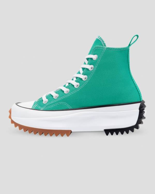 Boty Vysoké Converse Run Star Hike Seasonal Colour Zelene | CV-458SJM