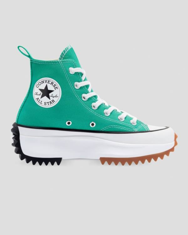 Boty Vysoké Converse Run Star Hike Seasonal Colour Zelene | CV-458SJM