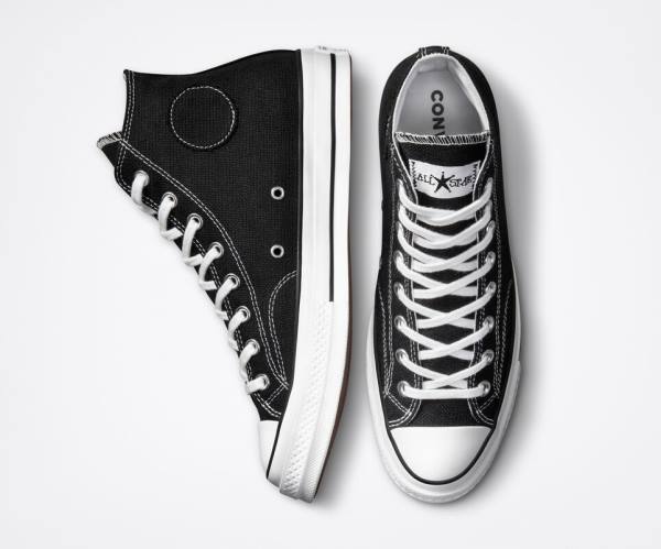 Boty Vysoké Converse Stussy Chuck 70 Černé Bílé | CV-402CBH