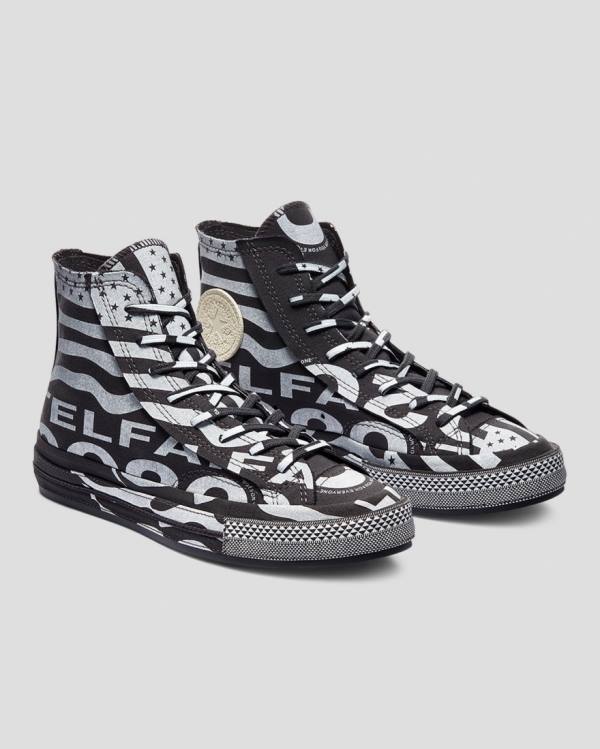 Boty Vysoké Converse Telfar Chuck 70 Černé | CV-632YRD