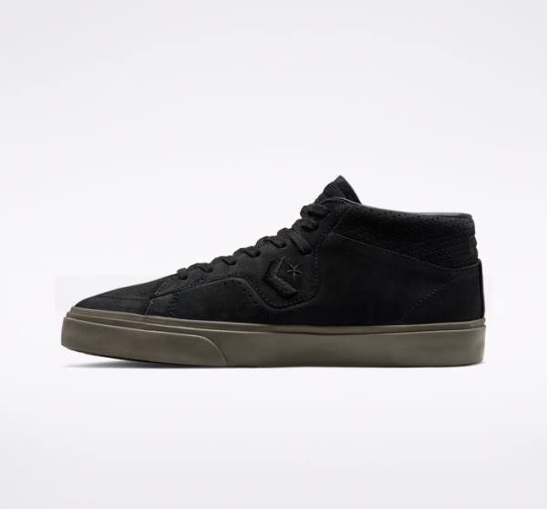 Skate Boty Converse CONS Louie Lopez Pro Nubuck Læder Černé Světle Hnědé | CV-230LAO