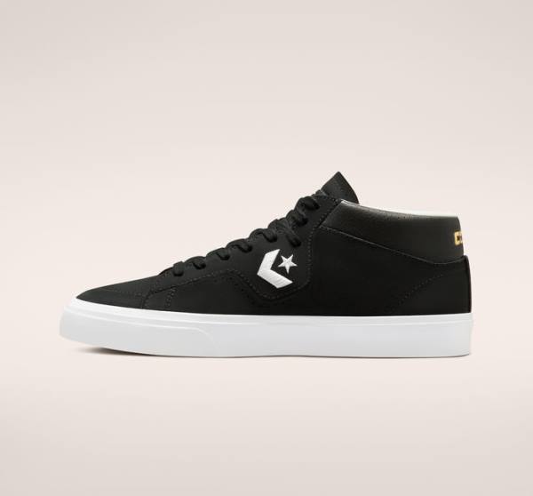 Skate Boty Converse CONS Louie Lopez Pro Mid Černé Bílé | CV-481PCI