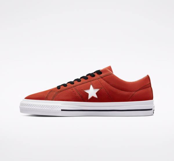 Skate Boty Converse CONS One Star Pro Semišové Černé Bílé | CV-359JCF