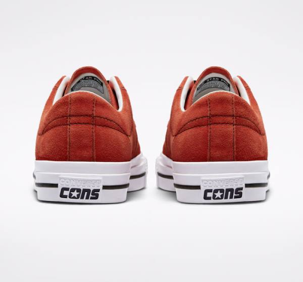 Skate Boty Converse CONS One Star Pro Semišové Černé Bílé | CV-359JCF