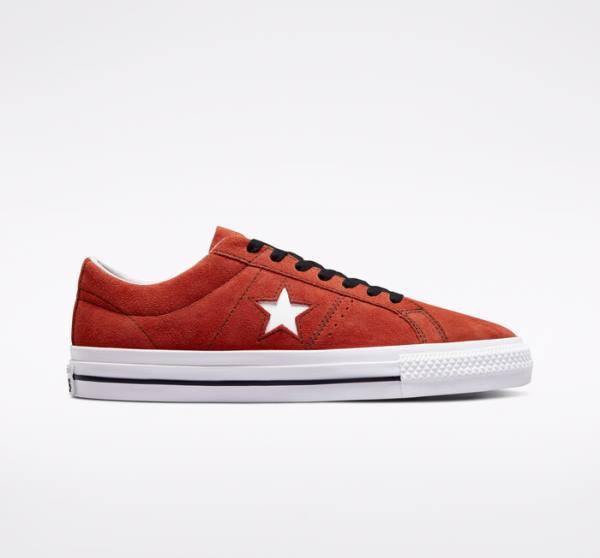 Skate Boty Converse CONS One Star Pro Semišové Černé Bílé | CV-359JCF